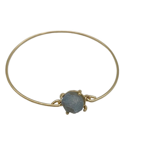 Kevia Style Stone and gold tone bracelet